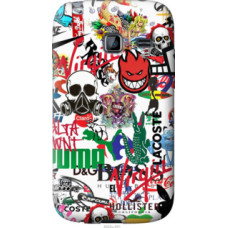 Чехол на Samsung Galaxy Y Duos S6102 Many different logos (4022u-251)