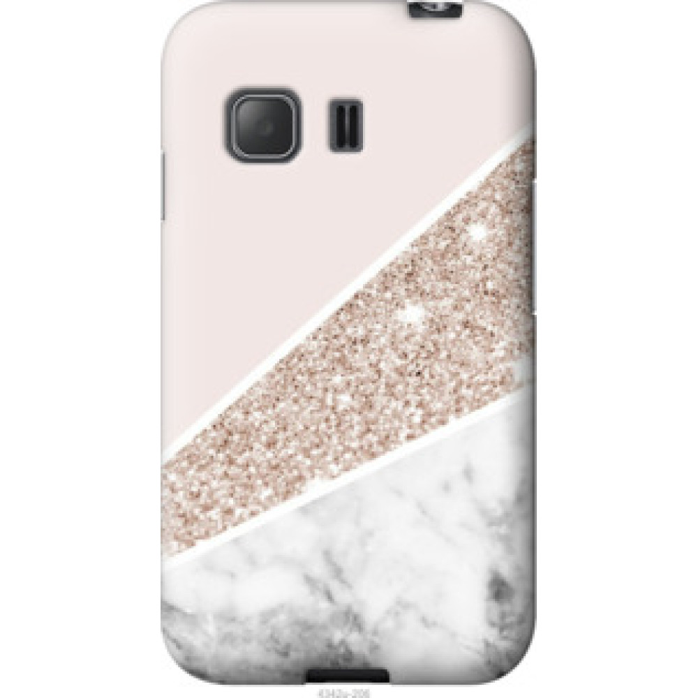 Чехол на Samsung Galaxy Young 2 G130h Пастельный мрамор (4342u-206)