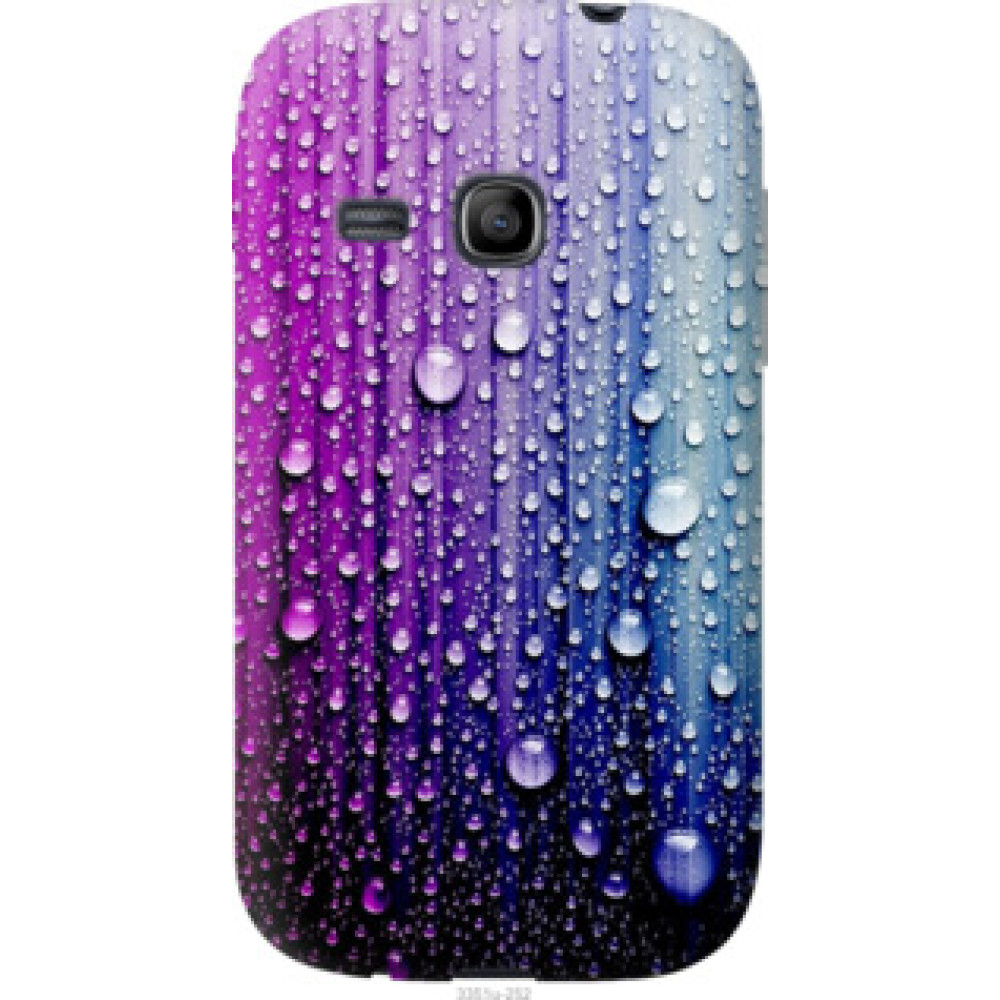 Чехол на Samsung Galaxy Young S6310 / S6312 Капли воды (3351u-252)