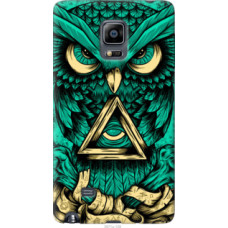 Чехол на Samsung Note Edge SM-N915 Сова Арт-тату (3971u-128)