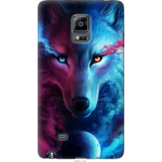 Чехол на Samsung Note Edge SM-N915 Арт-волк (3999u-128)