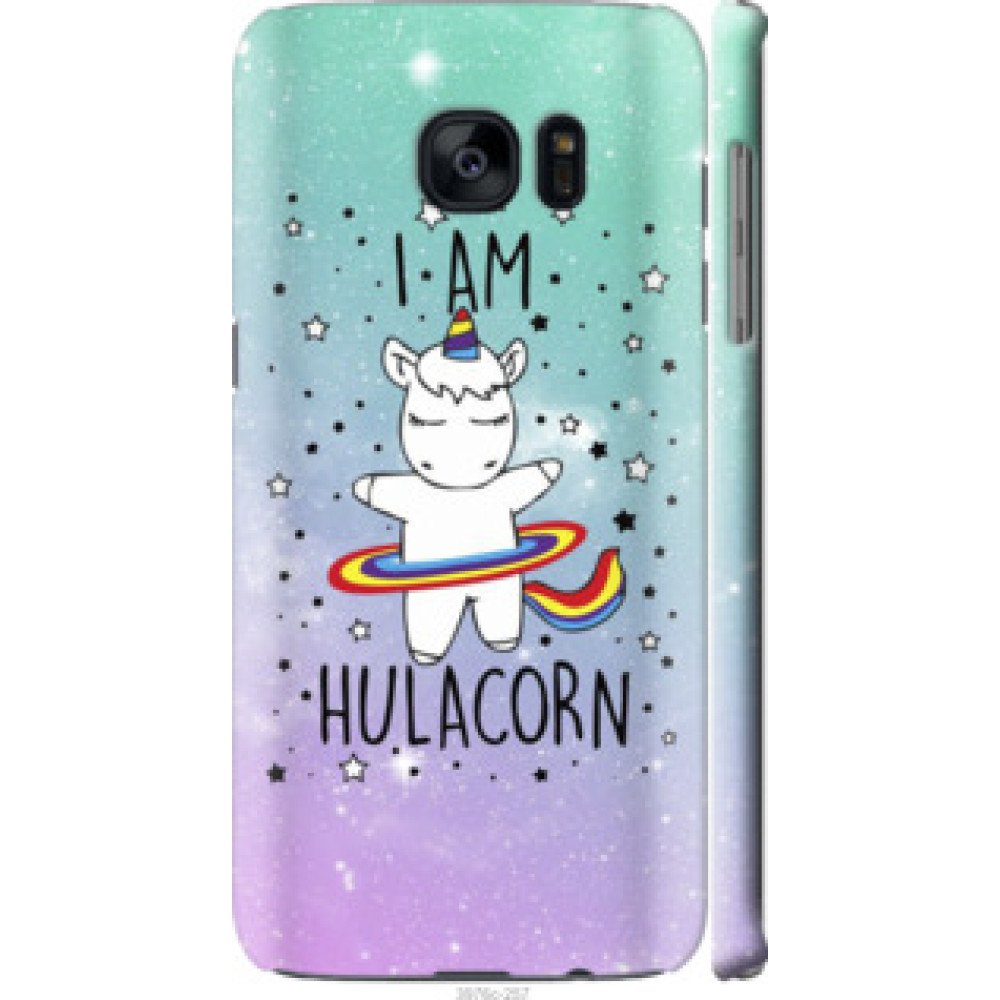Чехол на Samsung Galaxy S7 Edge G935F I'm hulacorn (3976c-257)