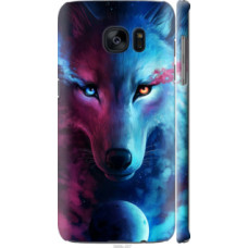 Чехол на Samsung Galaxy S7 Edge G935F Арт-волк (3999c-257)