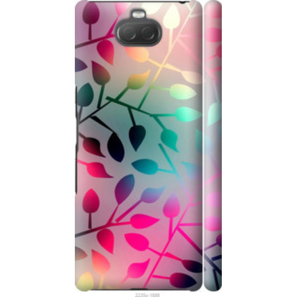 Чехол на Sony Xperia 10 I4113 Листья (2235c-1688)