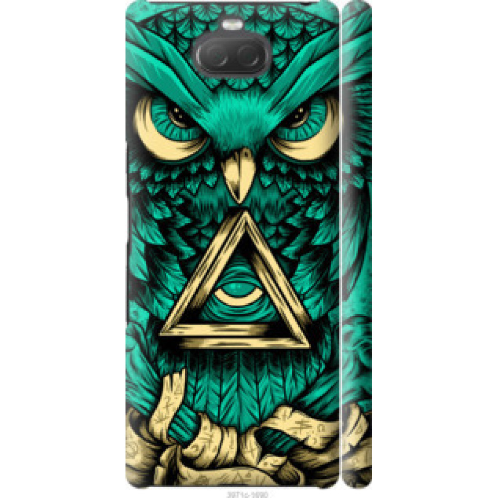 Чехол на Sony Xperia 10 Plus I4213 Сова Арт-тату (3971c-1690)