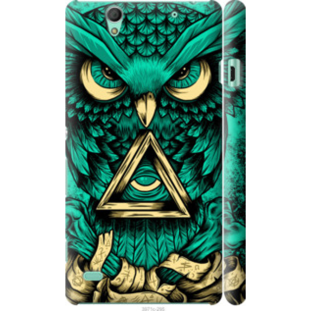 Чехол на Sony Xperia C4 E5333 Сова Арт-тату (3971c-295)