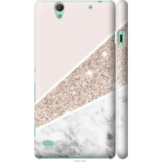 Чехол на Sony Xperia C4 E5333 Пастельный мрамор (4342c-295)