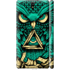 Чехол на Sony Xperia C5 Ultra Dual E5533 Сова Арт-тату (3971c-506)
