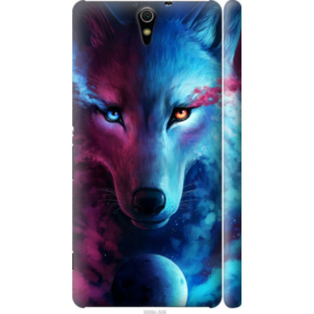 Чохол на Sony Xperia C5 Ultra Dual E5533 Арт-волк (3999c-506)