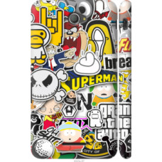 Чехол на Sony Xperia E4 Dual E2115 Popular logos (4023c-87)