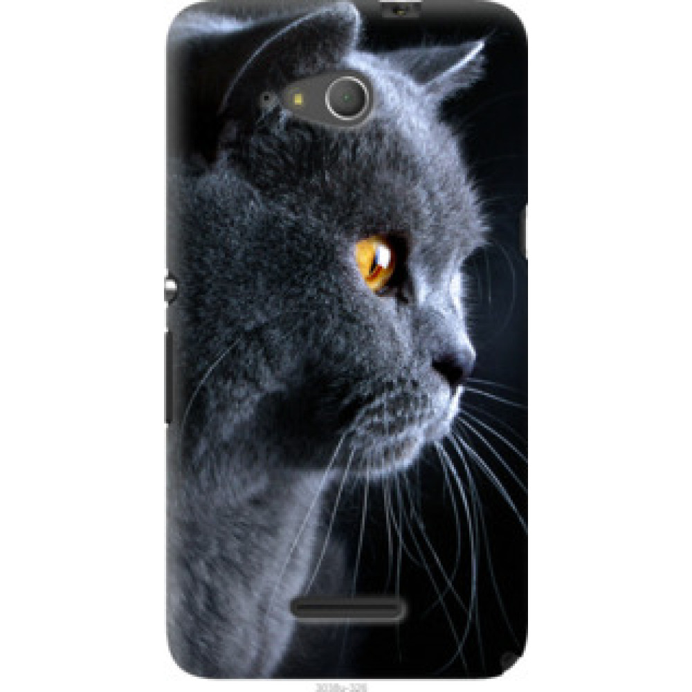 Чохол на Xperia E4g Красивый кот (3038u-326)