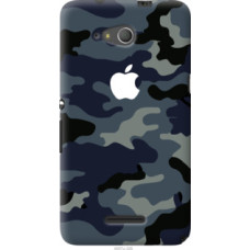 Чехол на Xperia E4g Камуфляж 1 (4897u-326)