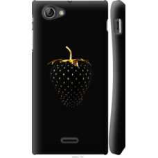 Чехол на Sony Xperia J ST26i Черная клубника (3585c-779)