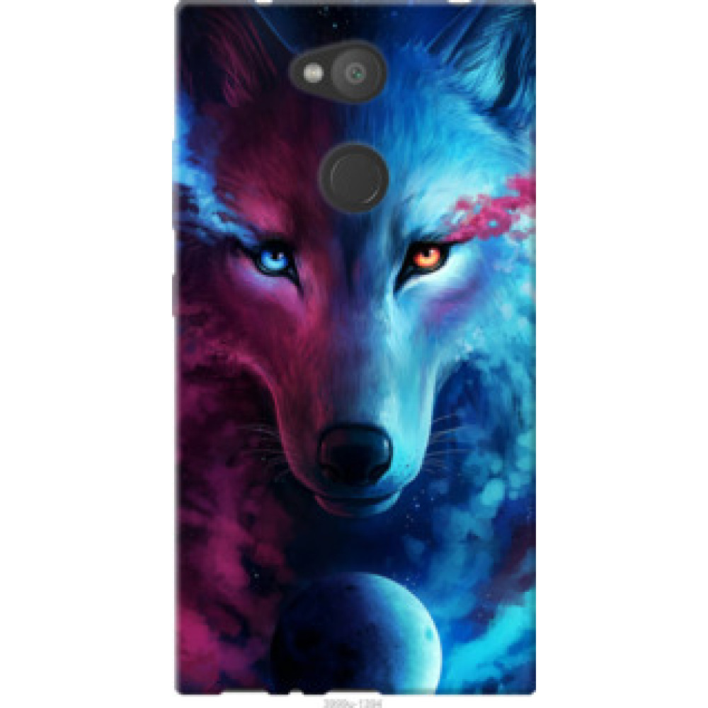 Чехол на Sony Xperia L2 H4311 Арт-волк (3999u-1394)