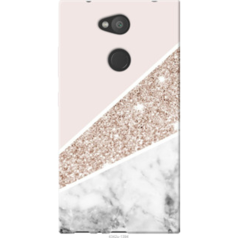 Чохол на Sony Xperia L2 H4311 Пастельный мрамор (4342u-1394)