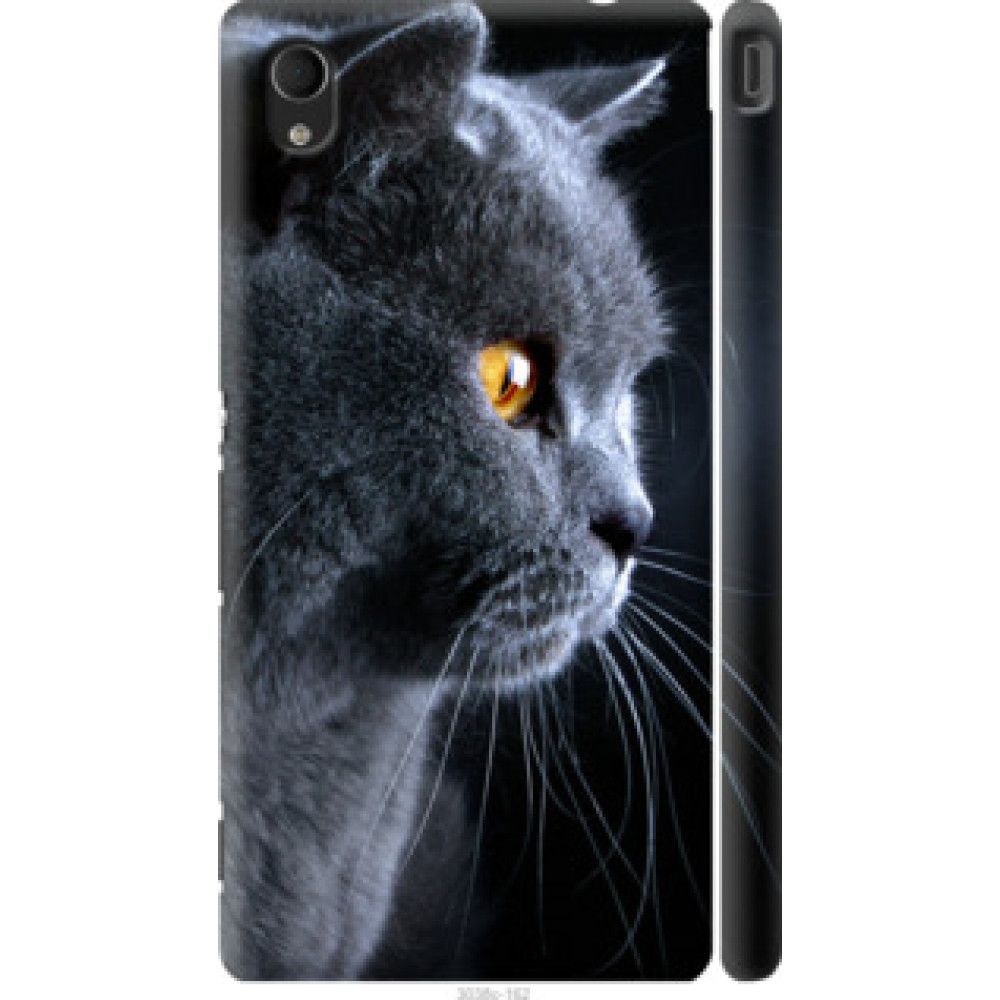 Чохол на Sony Xperia M4 Aqua E2312 Красивый кот (3038c-162)