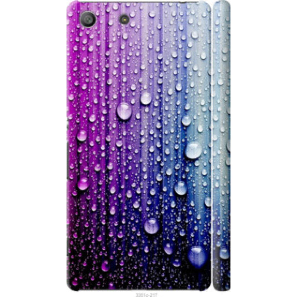Чехол на Sony Xperia M5 E5633 Капли воды (3351c-217)