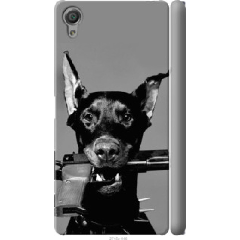 Чехол на Sony Xperia X F5122 Доберман (2745c-446)