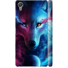Чехол на Sony Xperia X F5122 Арт-волк (3999c-446)