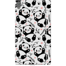 Чехол на Sony Xperia XA Ultra Dual F3212 Панды (4318c-391)