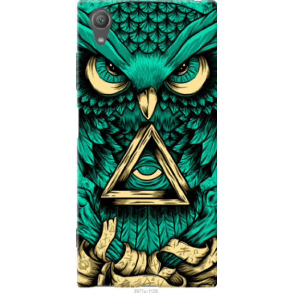 Чехол на Sony Xperia XA1 Plus G3412 Сова Арт-тату (3971u-1129)