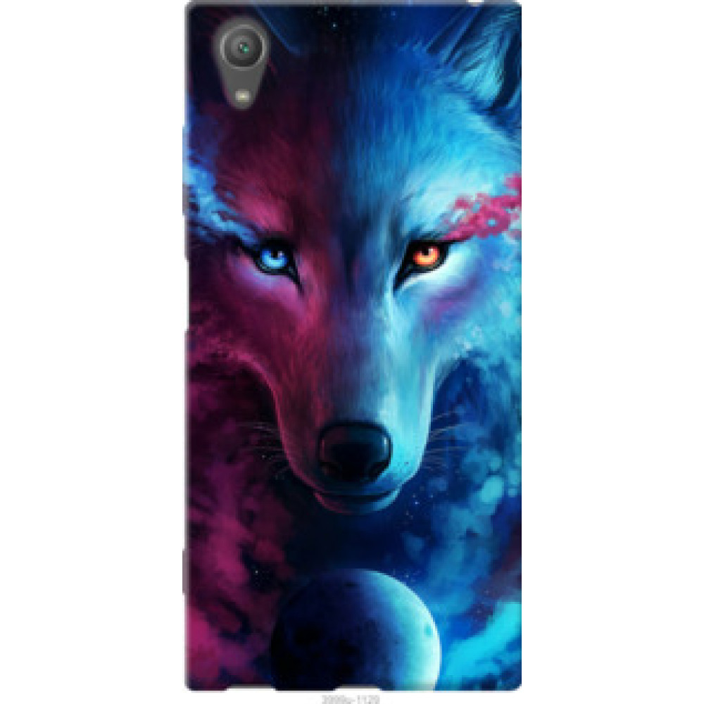 Чохол на Sony Xperia XA1 Plus G3412 Арт-волк (3999u-1129)