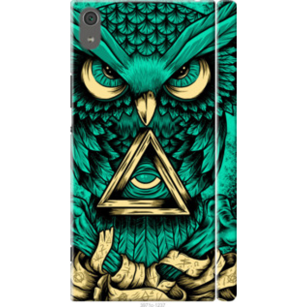 Чехол на Sony Xperia XA1 Ultra G3212 Сова Арт-тату (3971c-1237)