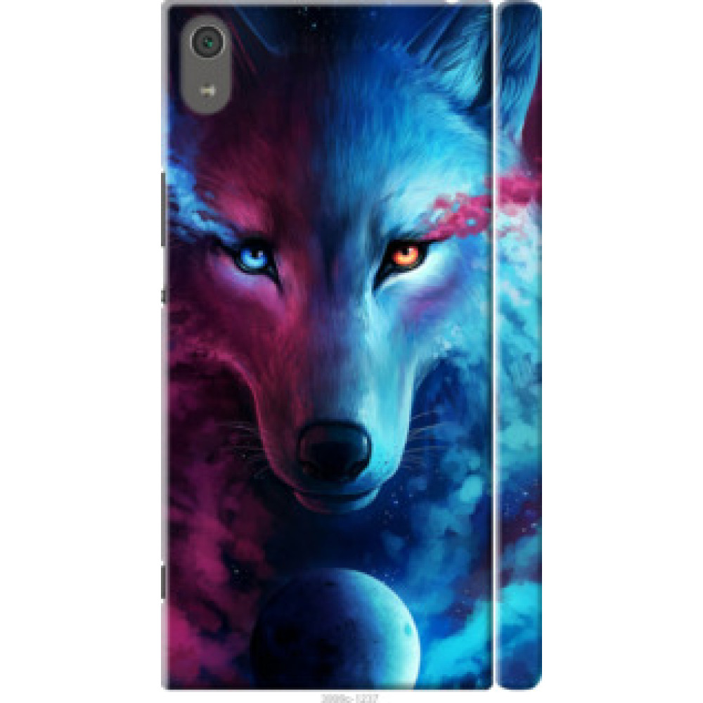 Чехол на Sony Xperia XA1 Ultra G3212 Арт-волк (3999c-1237)