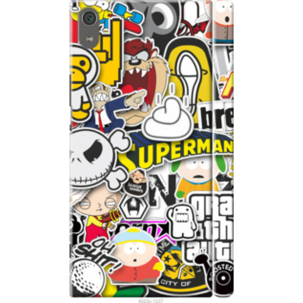 Чохол на Sony Xperia XA1 Ultra G3212 Popular logos (4023c-1237)