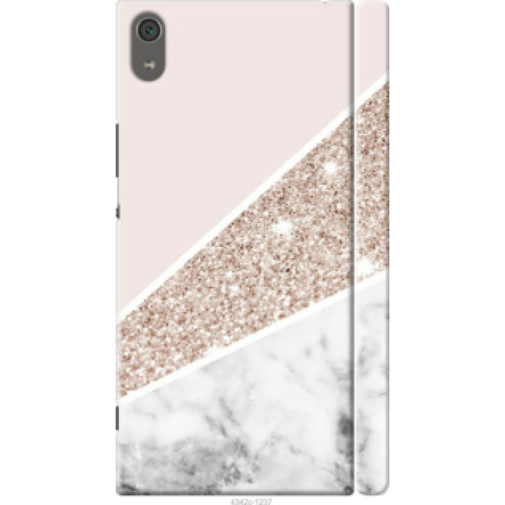 Чехол на Sony Xperia XA1 Ultra G3212 Пастельный мрамор (4342c-1237)