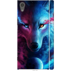 Чехол на Sony Xperia XA1 G3112 Арт-волк (3999c-964)