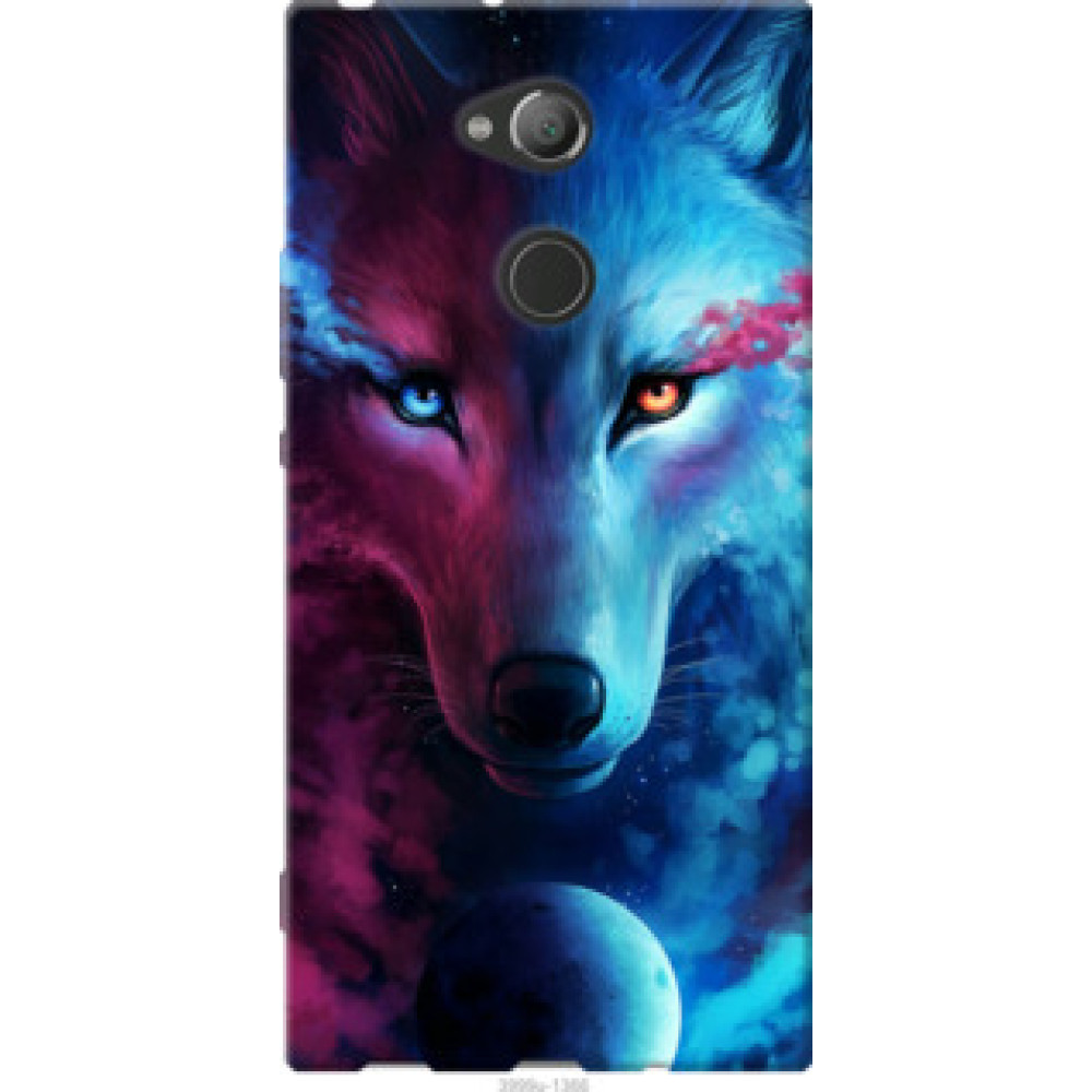 Чехол на Sony Xperia XA2 Ultra H4213 Арт-волк (3999u-1366)