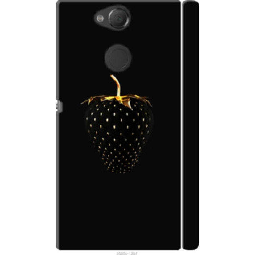 Чехол на Sony Xperia XA2 H4113 Черная клубника (3585c-1357)