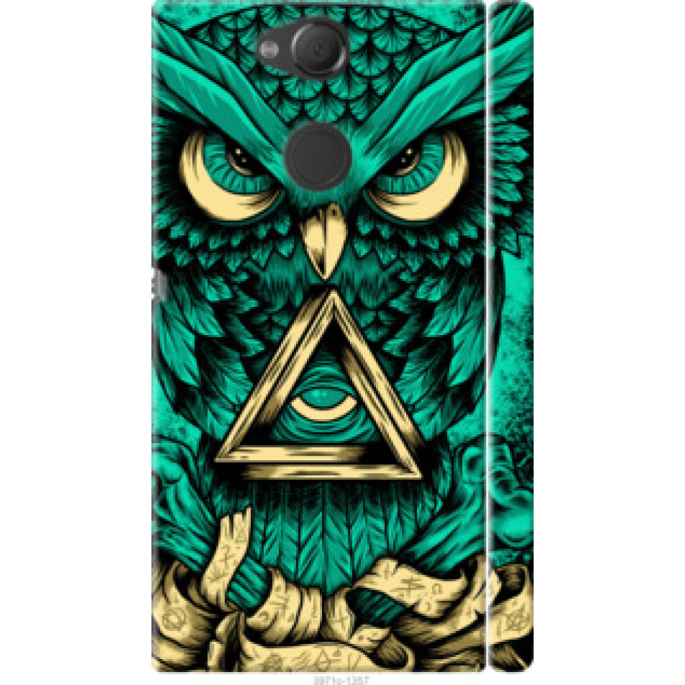 Чехол на Sony Xperia XA2 H4113 Сова Арт-тату (3971c-1357)