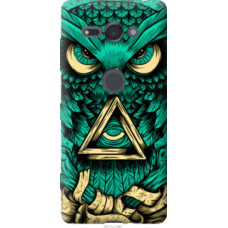 Чехол на Sony Xperia XZ2 Compact H8324 Сова Арт-тату (3971u-1381)