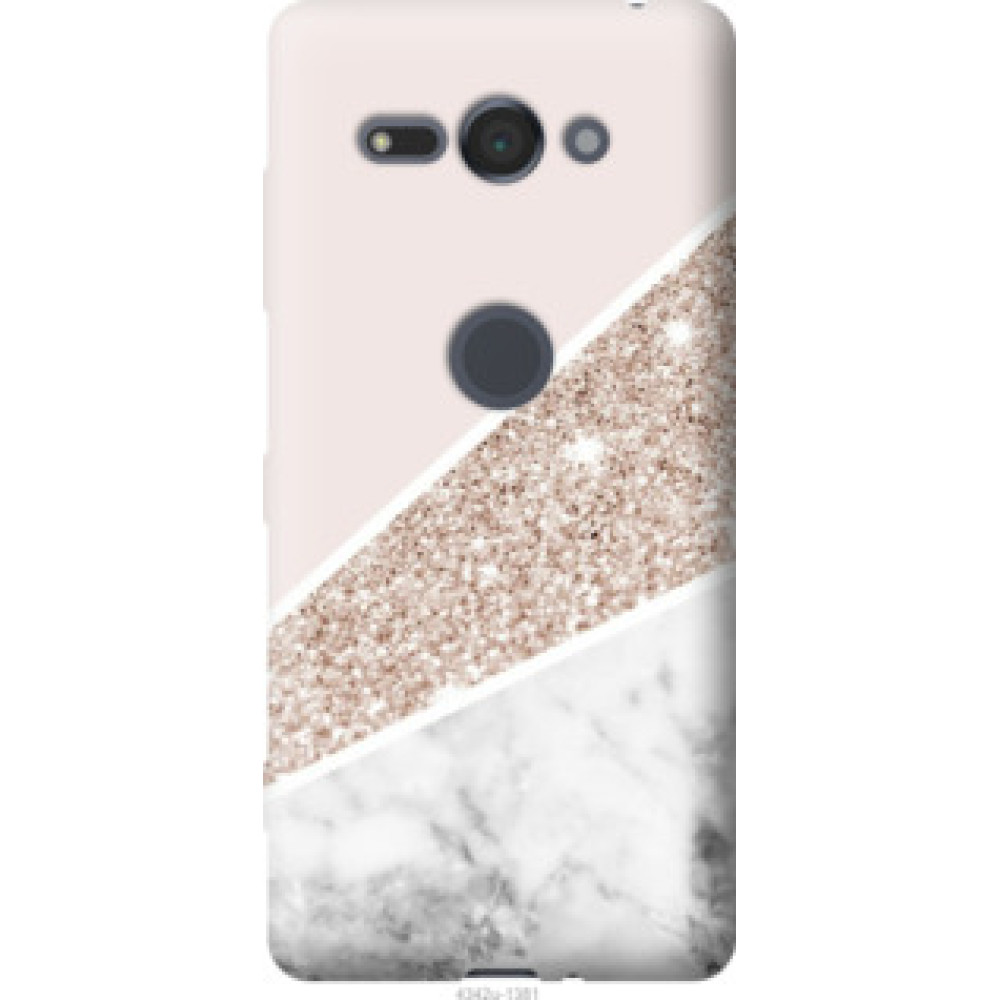 Чохол на Sony Xperia XZ2 Compact H8324 Пастельный мрамор (4342u-1381)