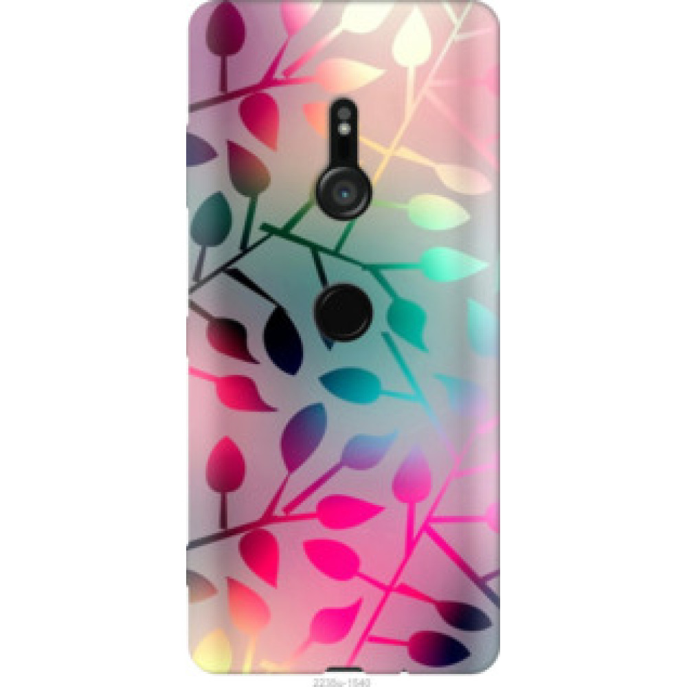 Чехол на Sony Xperia XZ3 H9436 Листья (2235u-1540)