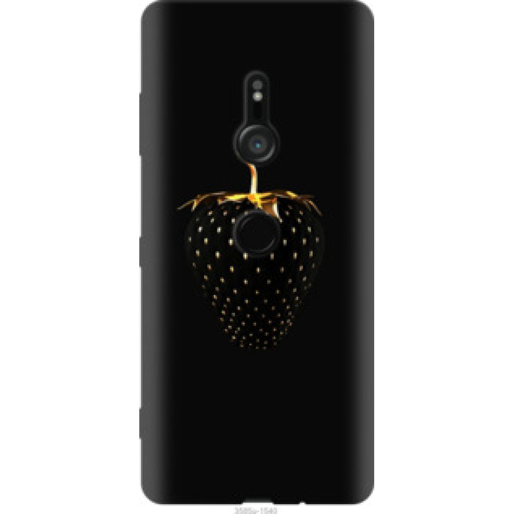 Чехол на Sony Xperia XZ3 H9436 Черная клубника (3585u-1540)