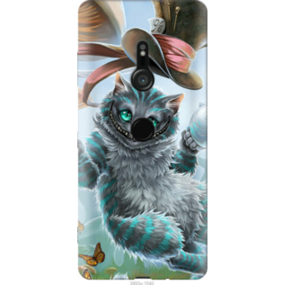 Чехол на Sony Xperia XZ3 H9436 Чеширский кот 2 (3993u-1540)