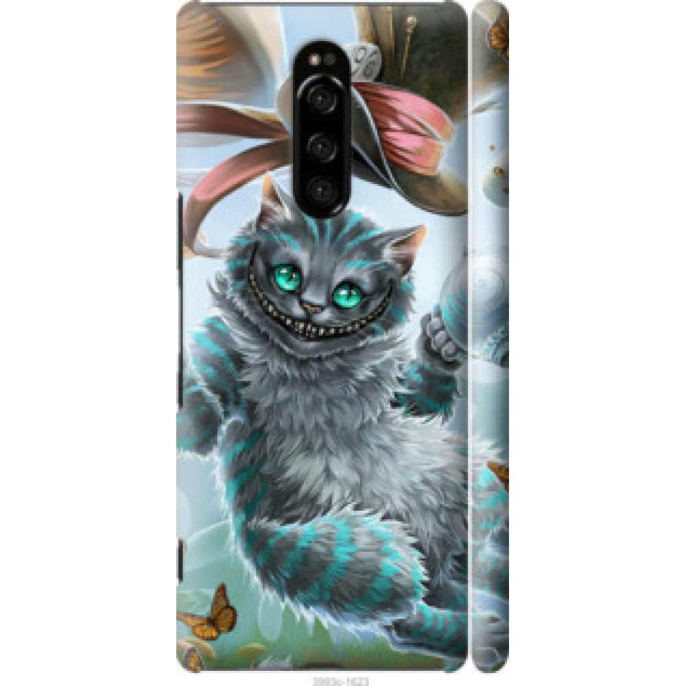 Чехол на Sony Xperia 1 J9110 Чеширский кот 2 (3993c-1760)