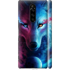 Чехол на Sony Xperia XZ4 Арт-волк (3999c-1623)