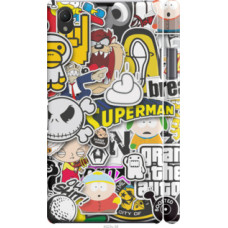 Чехол на Sony Xperia Z1 C6902 Popular logos (4023c-38)