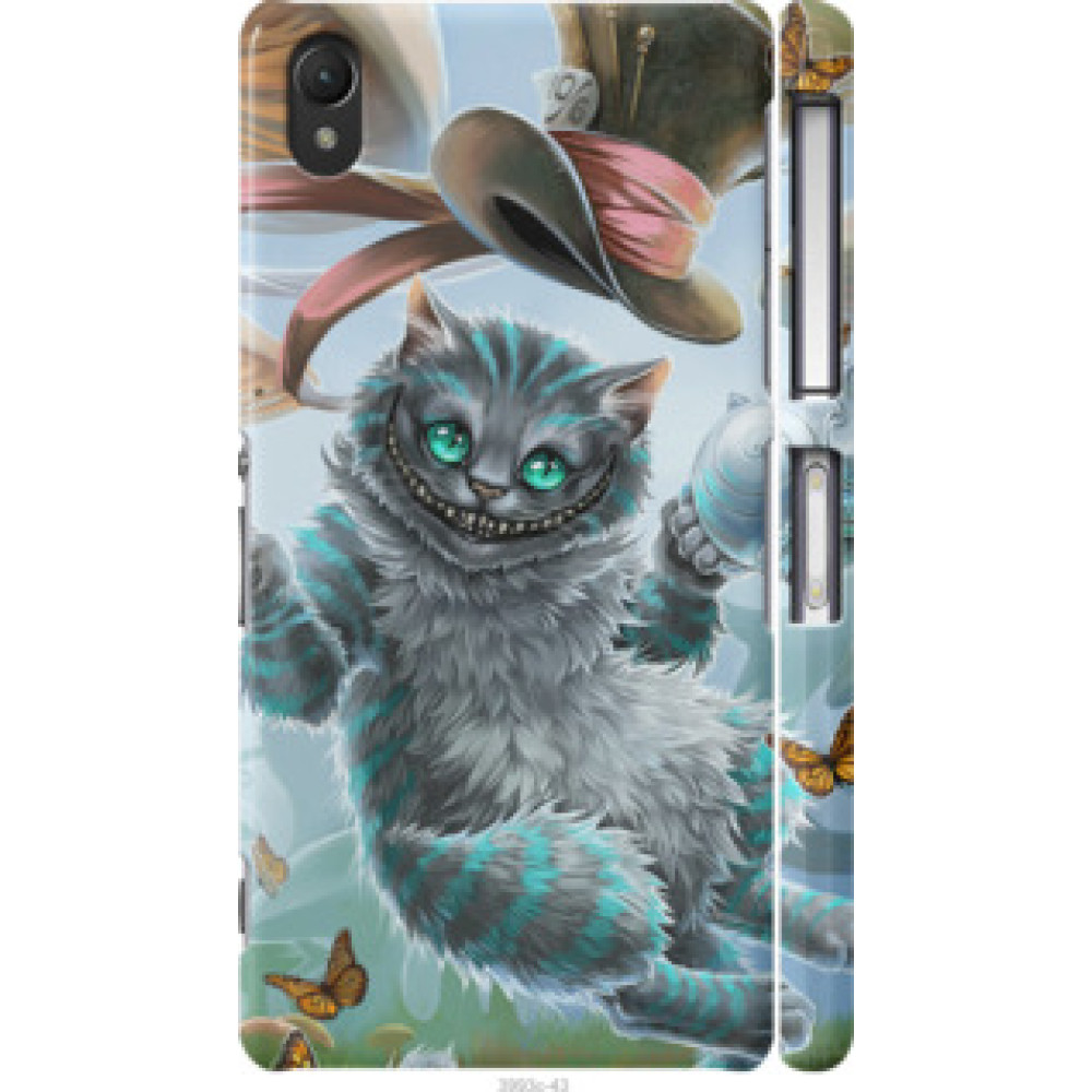 Чехол на Sony Xperia Z2 D6502/D6503 Чеширский кот 2 (3993c-43)