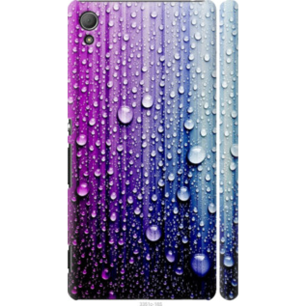 Чехол на Sony Xperia Z3+ Dual E6533 Капли воды (3351c-165)