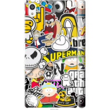 Чехол на Sony Xperia Z5 Premium E6883 Popular logos (4023c-345)