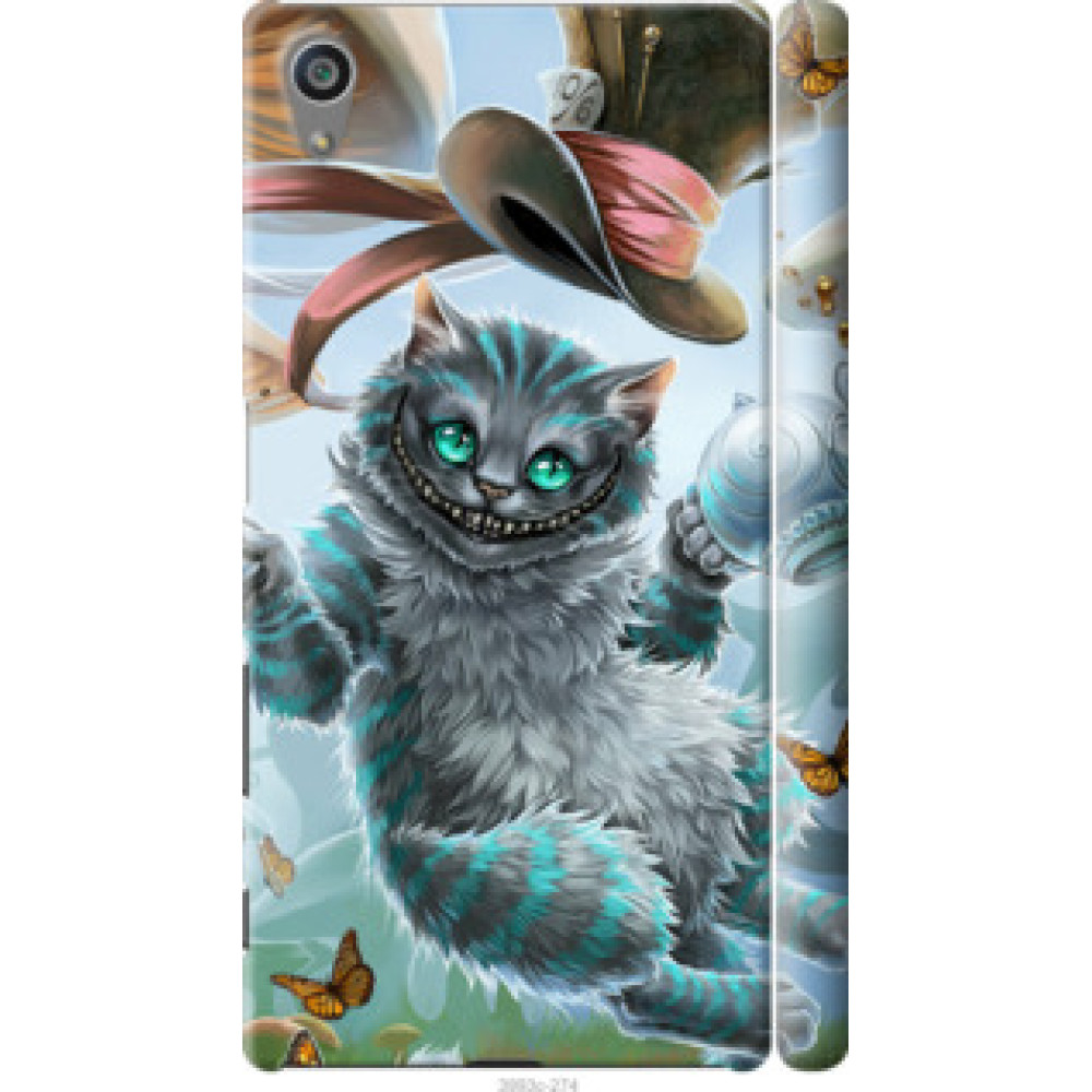 Чехол на Sony Xperia Z5 E6633 Чеширский кот 2 (3993c-274)