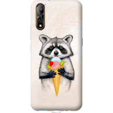 Чехол на Vivo V17 Neo Енотик с мороженым (4602u-1764)