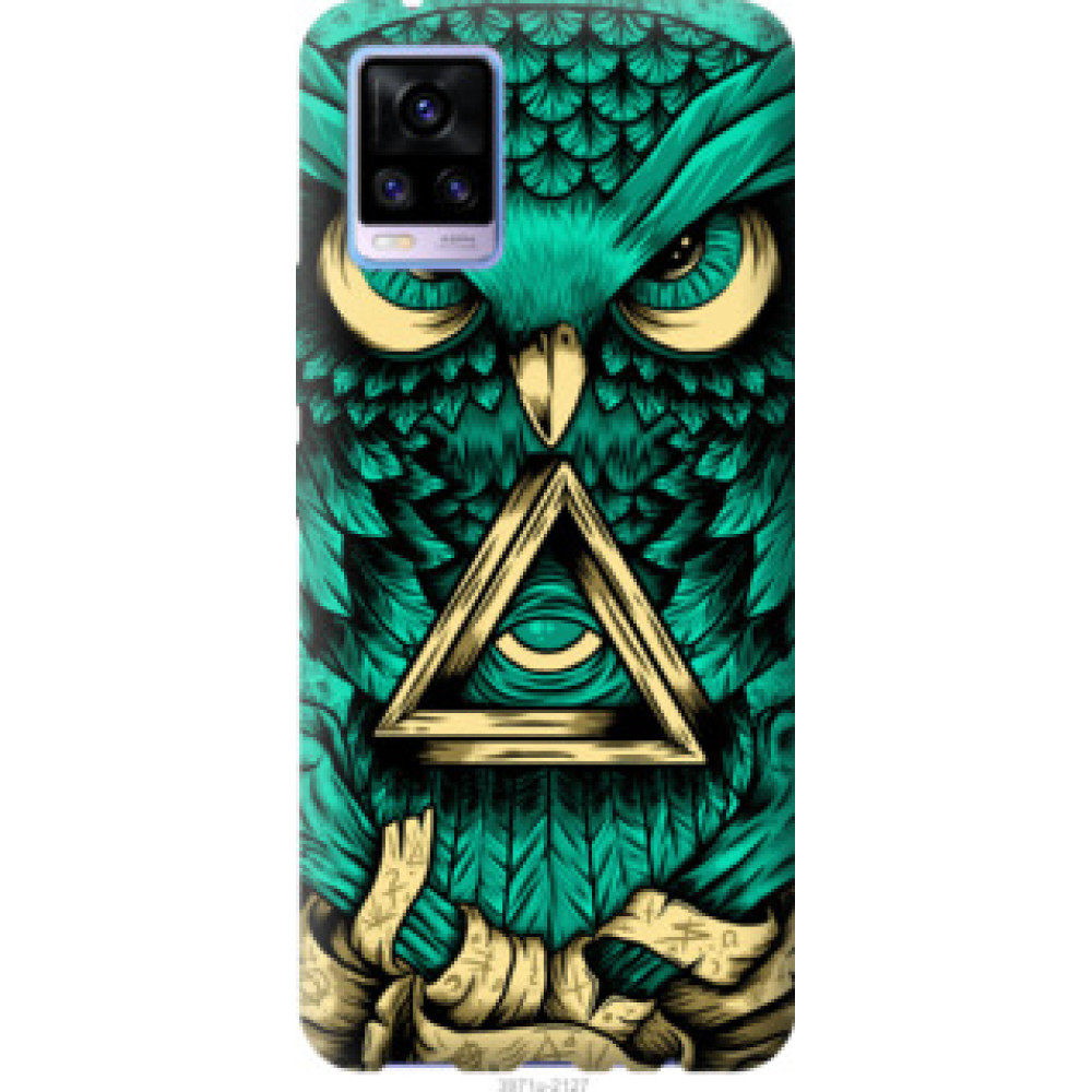 Чохол на Vivo V20 Сова Арт-тату (3971u-2127)