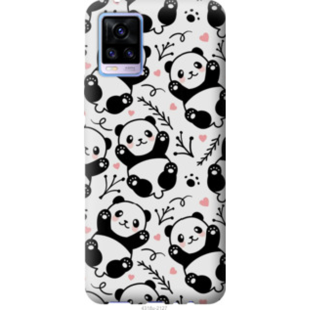 Чохол на Vivo V20 Панды (4318u-2127)
