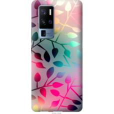 Чехол на Vivo X50 Pro Plus Листья (2235u-2056)